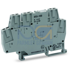 Switching relay terminal block Relay with 1 changeover contact (1u) with miniature switching relay