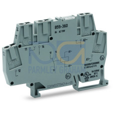 Switching relay terminal block Relay with 1 changeover contact (1u) with miniature switching relay