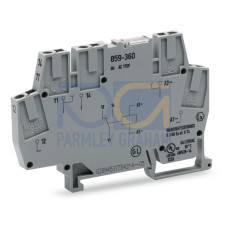 Switching relay terminal block Relay with 1 changeover contact (1u) with miniature switching relay