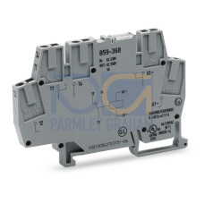 Switching relay terminal block Relay with 1 changeover contact (1u) with miniature switching relay