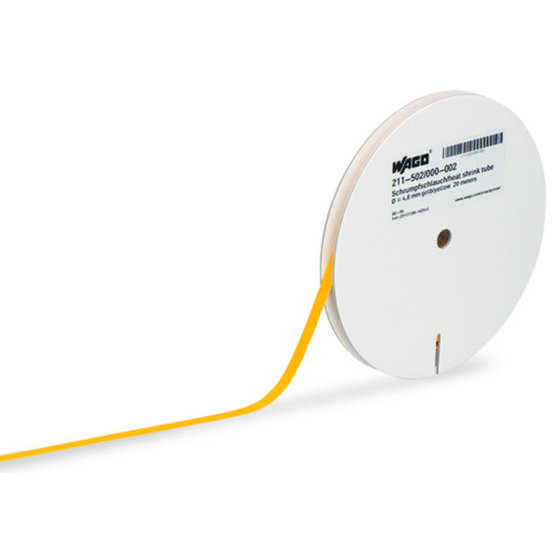 Shrink tube, for Smart Printer, Unshrunk diameter: 3.2 mm, yellow