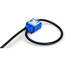 Rogowski coil, Primary rated current 1000 A, Output signal 22.5 mV per kA, Cable length: 1.5 m, Feed
