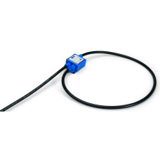 Rogowski coil, Primary rated current 1000 A, Output signal 22.5 mV per kA, Cable length: 1.5 m, Feed