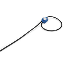 Rogowski coil, Primary rated current 1000 A, Output signal 22.5 mV per kA, Cable length: 1.5 m, Feed