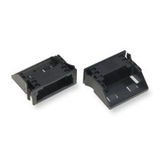 Snap-in frame, 4-pole, 1.0  3.0 mm, black