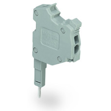 TOPJOB®S L-type test plug module, modular, for jumper contact slot, gray