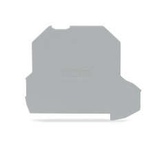 Separator plate; oversized upper deck; snap-fit type; 2 mm thick