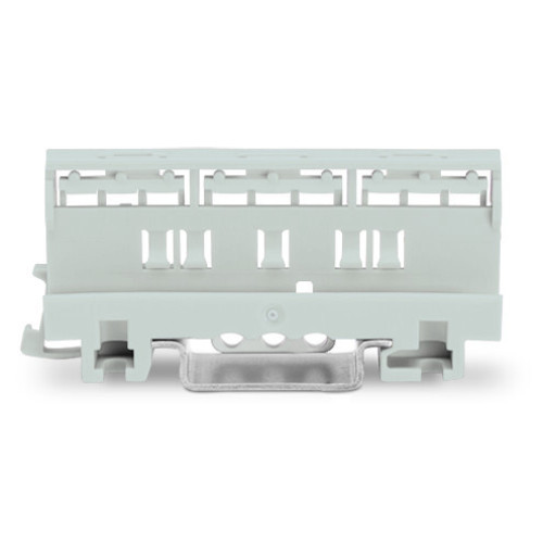 Mounting carrier, for Ex applications, 221 Series - 4 mm&sup2;, light gray