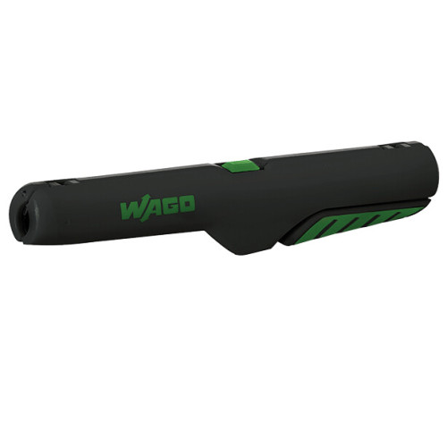 In-socket cable stripper, for &Oslash; 8 mm  13 mm, green/black