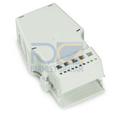 Snap-on type strain relief housing Strain relief support and housing 5-pole