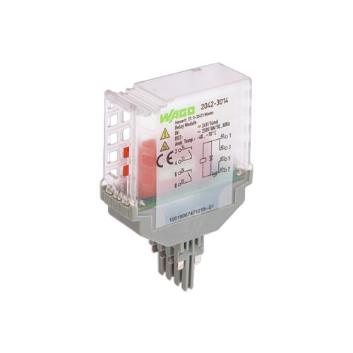 Relay module, Nominal input voltage: 24 VDC, 2 make contact
