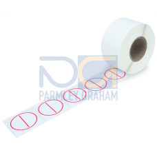 Labels, for Smart Printer, permanent adhesive, white