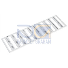 WMB marking card, as card, MARKED, white