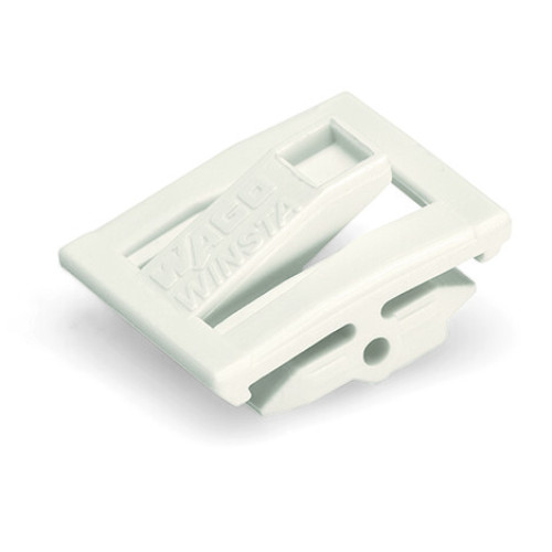 Locking lever, for flying leads, for manual operation, white