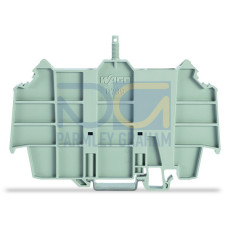 Cover carrier, Type 3, incl. fixing/retaining screws and knurled nut, gray