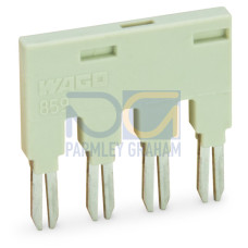 Jumper, for jumper slot, 4-way, yellow