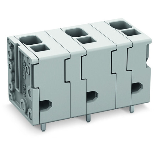 PCB terminal block, 4 mm&sup2;, Pin spacing 11.5 mm, gray