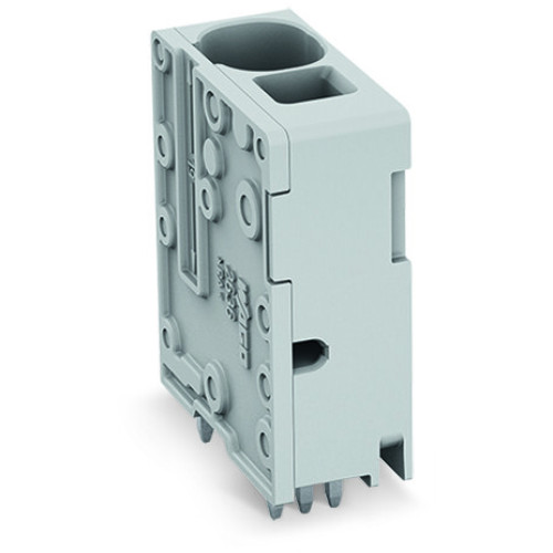 PCB terminal block, 16 mm&sup2;, Pin spacing 10 mm, gray