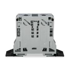 2-conductor through terminal block; 50 mm; lateral marker slots; with fixing flanges; POWER CAGE CLAMP