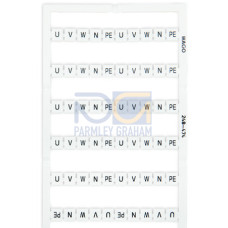 Mini-WSB marking card, as card, MARKED, white