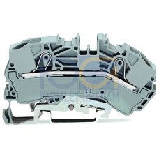Spare supply terminal block, 16 mm&sup2;, 12 mm, gray