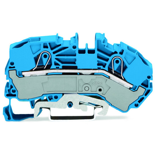 Spare supply terminal block, 16 mm&sup2;, 12 mm, blue