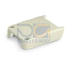 Strain relief housing, for 272 Series, for multicore cables, white