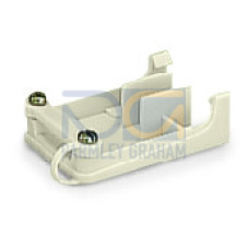 Strain relief support, for 272 Series, for multicore cables, white