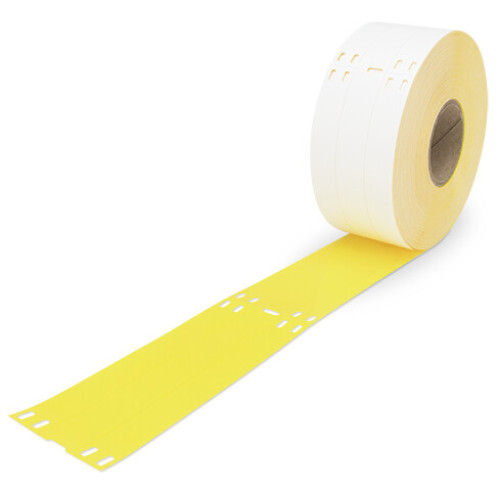 Cable tie marker, for Smart Printer, for use with cable ties, yellow