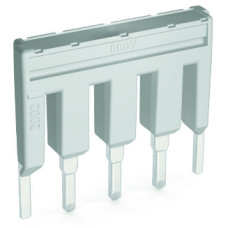 Continuous jumper, 5-way, insulated, light gray