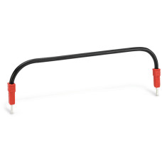 Push-in type wire jumper, 1.5 mm², insulated, black