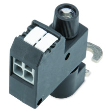 Power tap, for busbar, with fuse