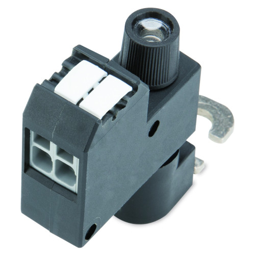 Power tap, for busbar, with fuse