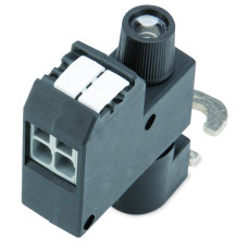 Power tap, for busbar, with fuse