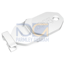 Operating tool, made of insulating material, white