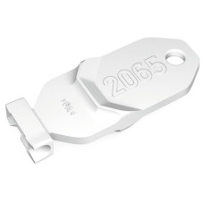 Operating tool, made of insulating material, white