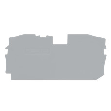 End And Intermediate Plate, 1 mm Thick Gray