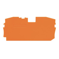 End And Intermediate Plate, 1 mm Thick Orange