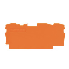End And Intermediate Plate, 1 mm Thick Orange