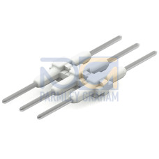 Board-to-Board Link, Pin spacing 3 mm, 3-pole, white