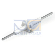 Board-to-Board Link, Pin spacing 6 mm, 1-pole, white