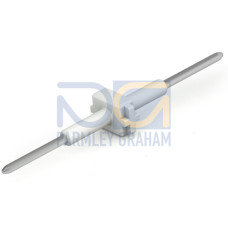 Board-to-Board Link, Pin spacing 6 mm, 1-pole, white