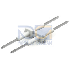 Board-to-Board Link, Pin spacing 6 mm, 2-pole, white