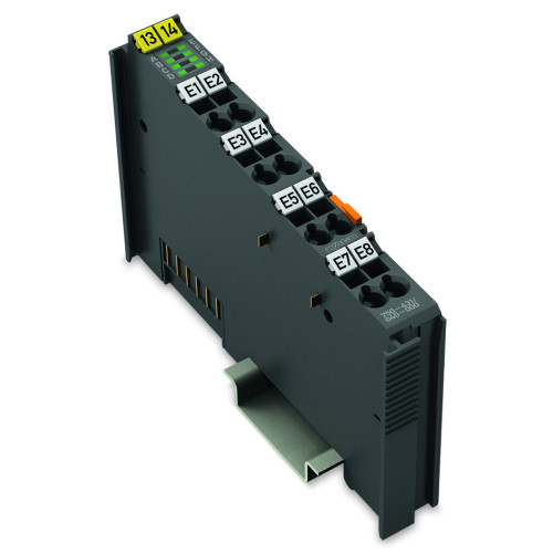 8-channel digital input, 24 VDC, 0.2 ms, dark gray