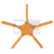 Coding key carrier, orange