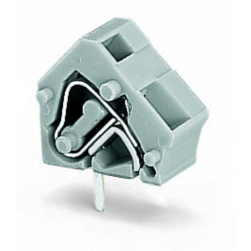 Stackable PCB terminal block, 2.5 mm&sup2;, Pin spacing 7.5/7.62 mm, brown