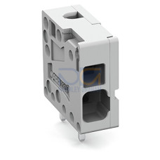 PCB terminal block, 4 mm&sup2;, Pin spacing 5 mm, gray