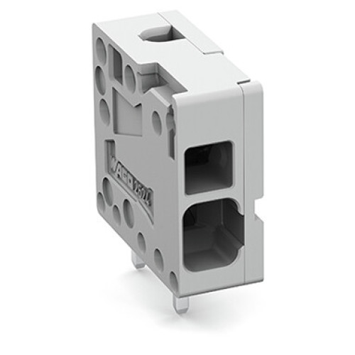 PCB terminal block, 4 mm&sup2;, Pin spacing 5 mm, gray