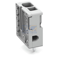 PCB terminal block, 4 mm&sup2;, Pin spacing 5 mm, gray