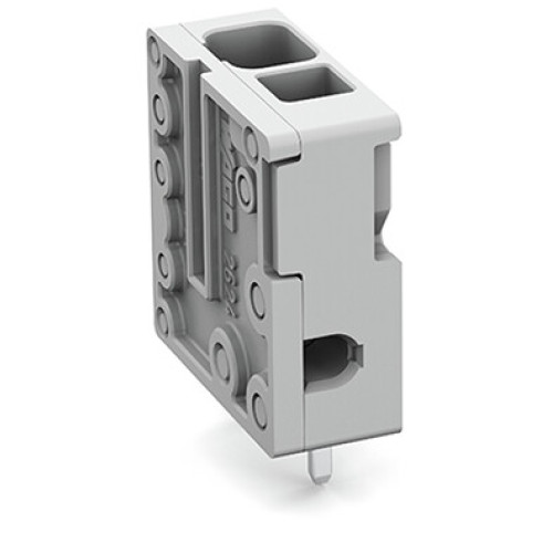 PCB terminal block, 4 mm&sup2;, Pin spacing 5 mm, gray
